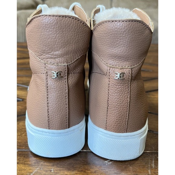 Women’s Sam Edelman High Top Pence Fur Toe Sz7 - Picture 6 of 7